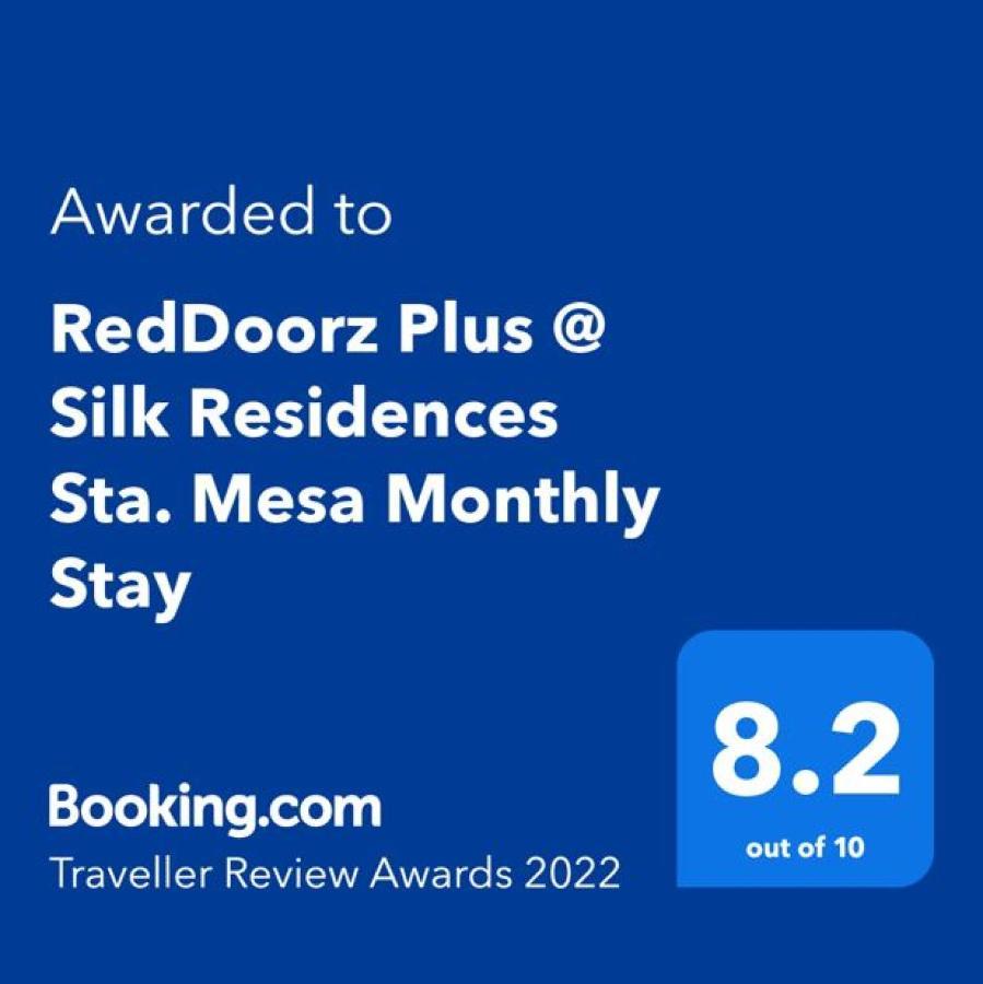 Reddoorz Plus @ Silk Residences Sta. Mesa Monthly Stay Manila Kültér fotó